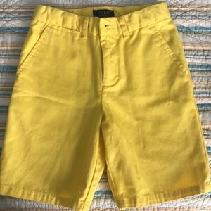 •Polo Ralph Lauren•Yellow Boy Shorts•Size 6•